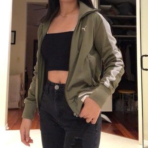 puma athletic track jacket